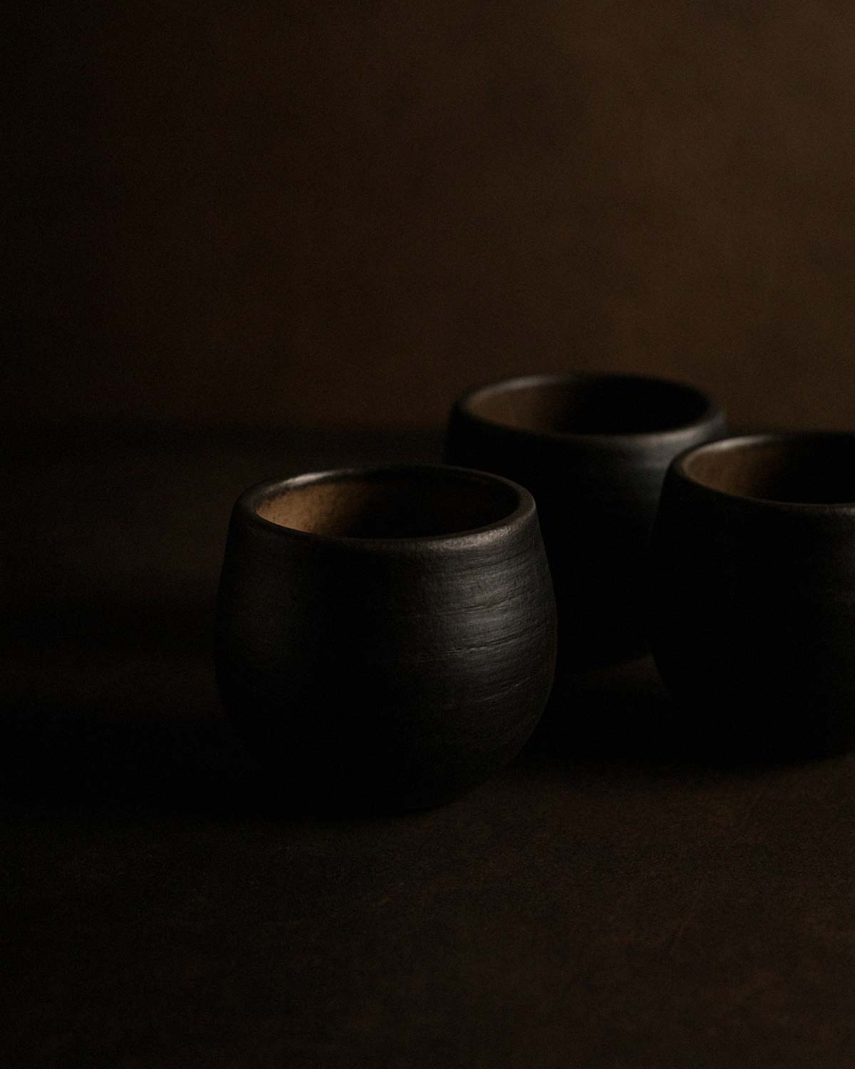 Handmade Oaxacan clay cups