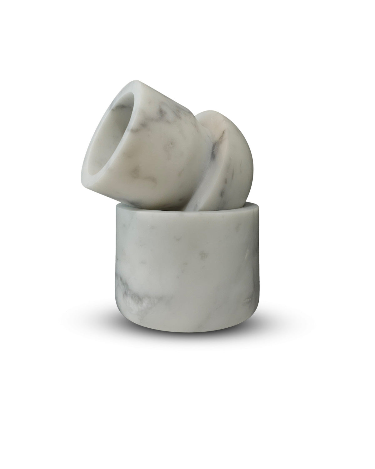 Marble Butter Bell Crock
