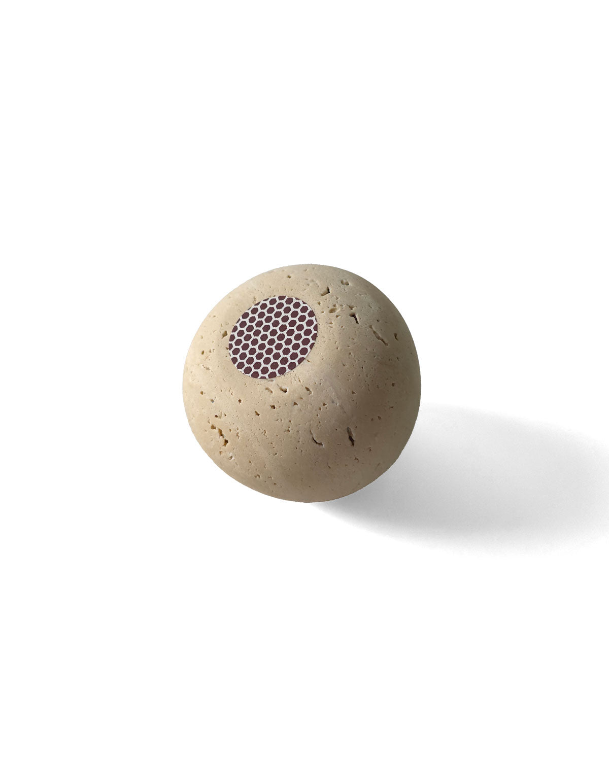 Marble match holder with striker