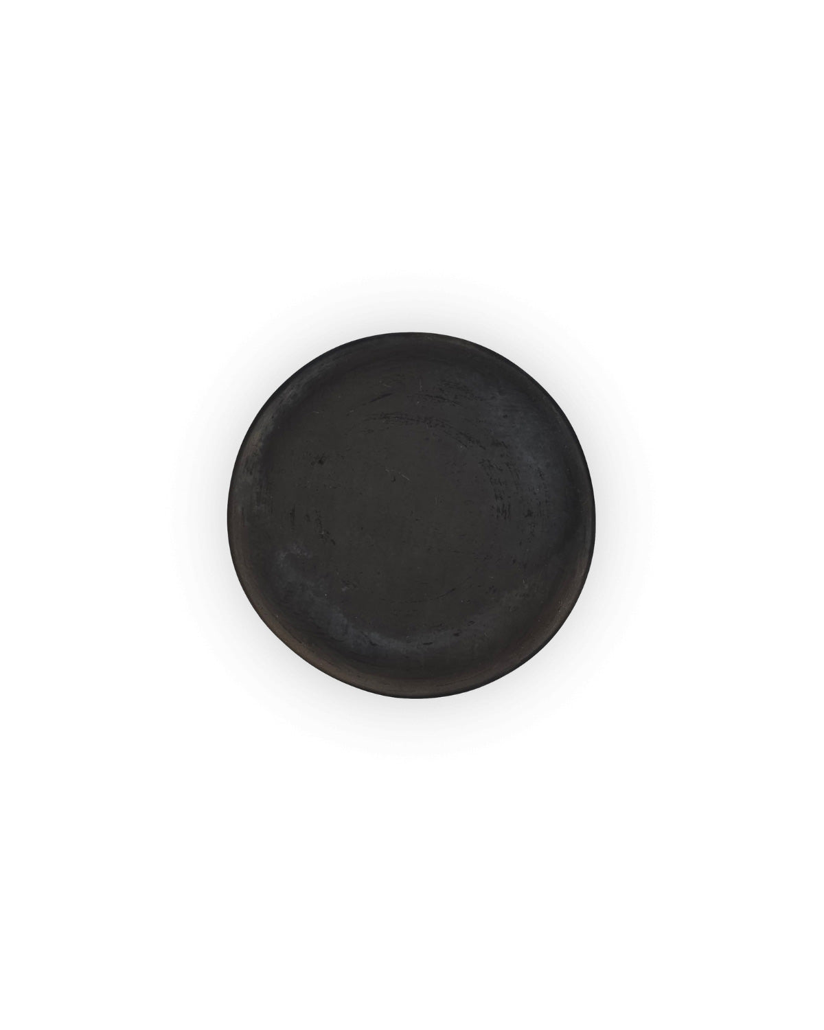 Oaxacan Black Clay Salad Plate