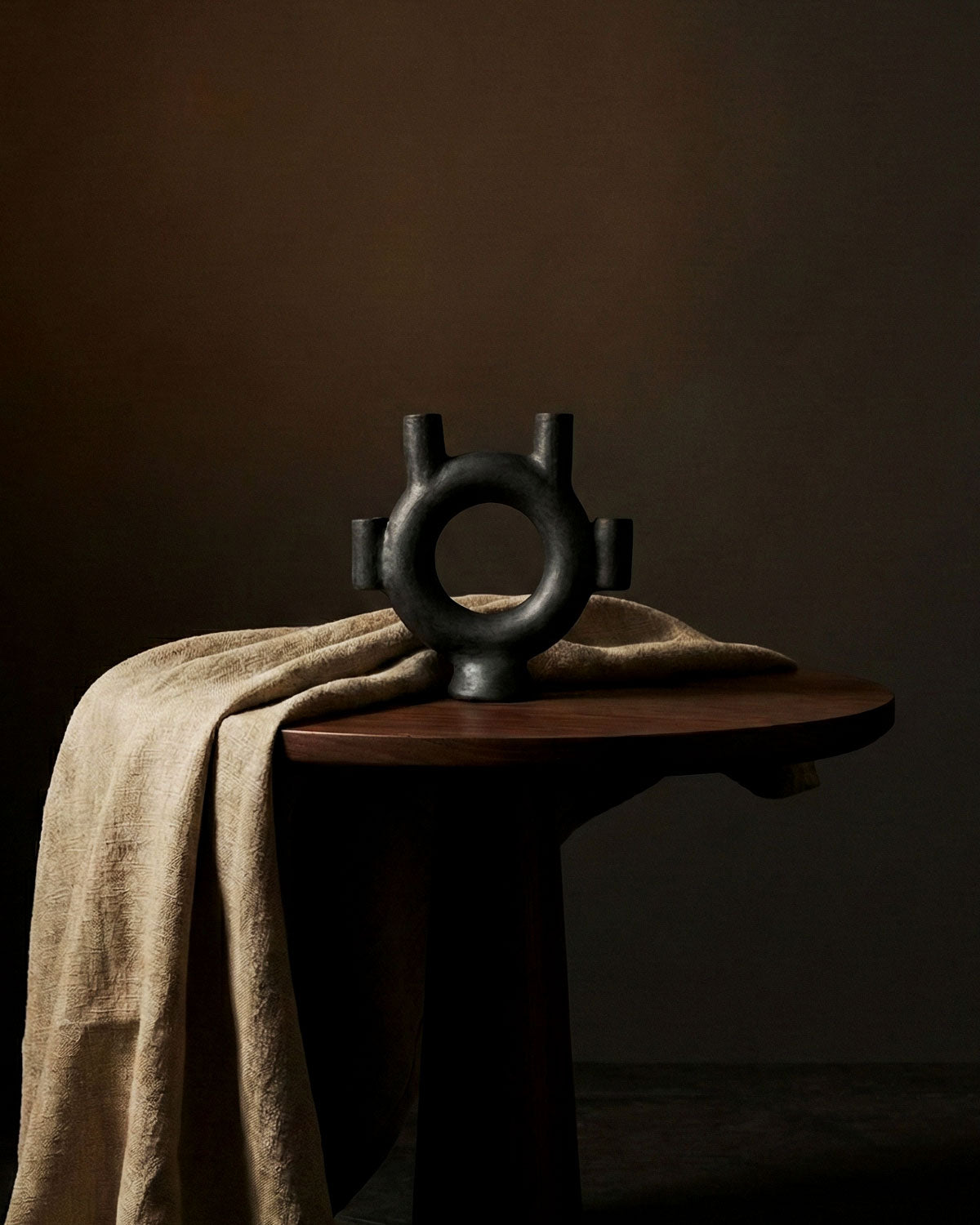 Oaxacan handmade candle holder.