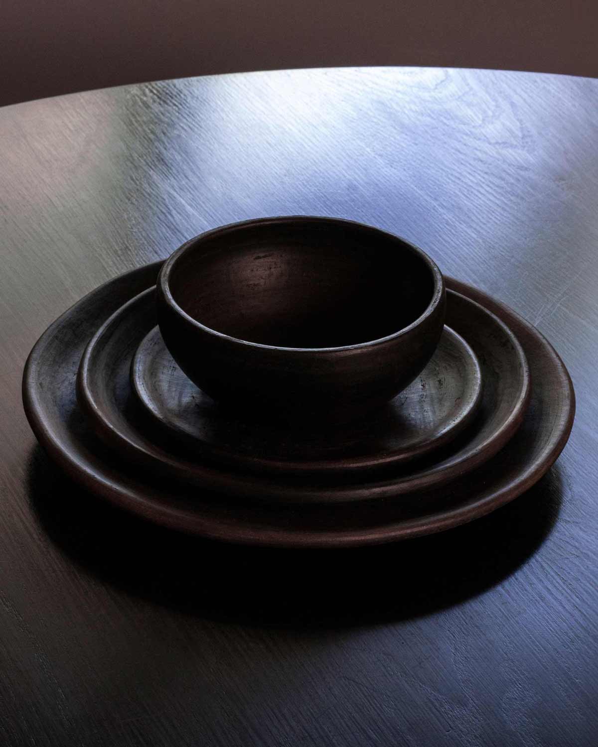 Oaxacan Handmade Clay Soup Bowl
