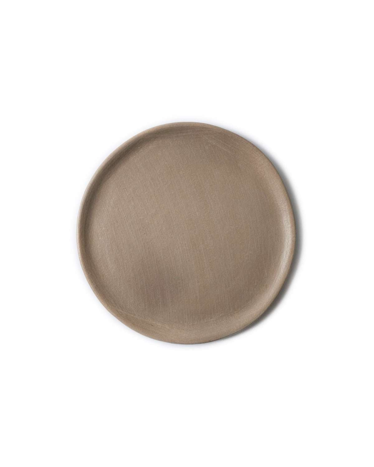 Taupe Cream Clay Dinner Plate Set of 4