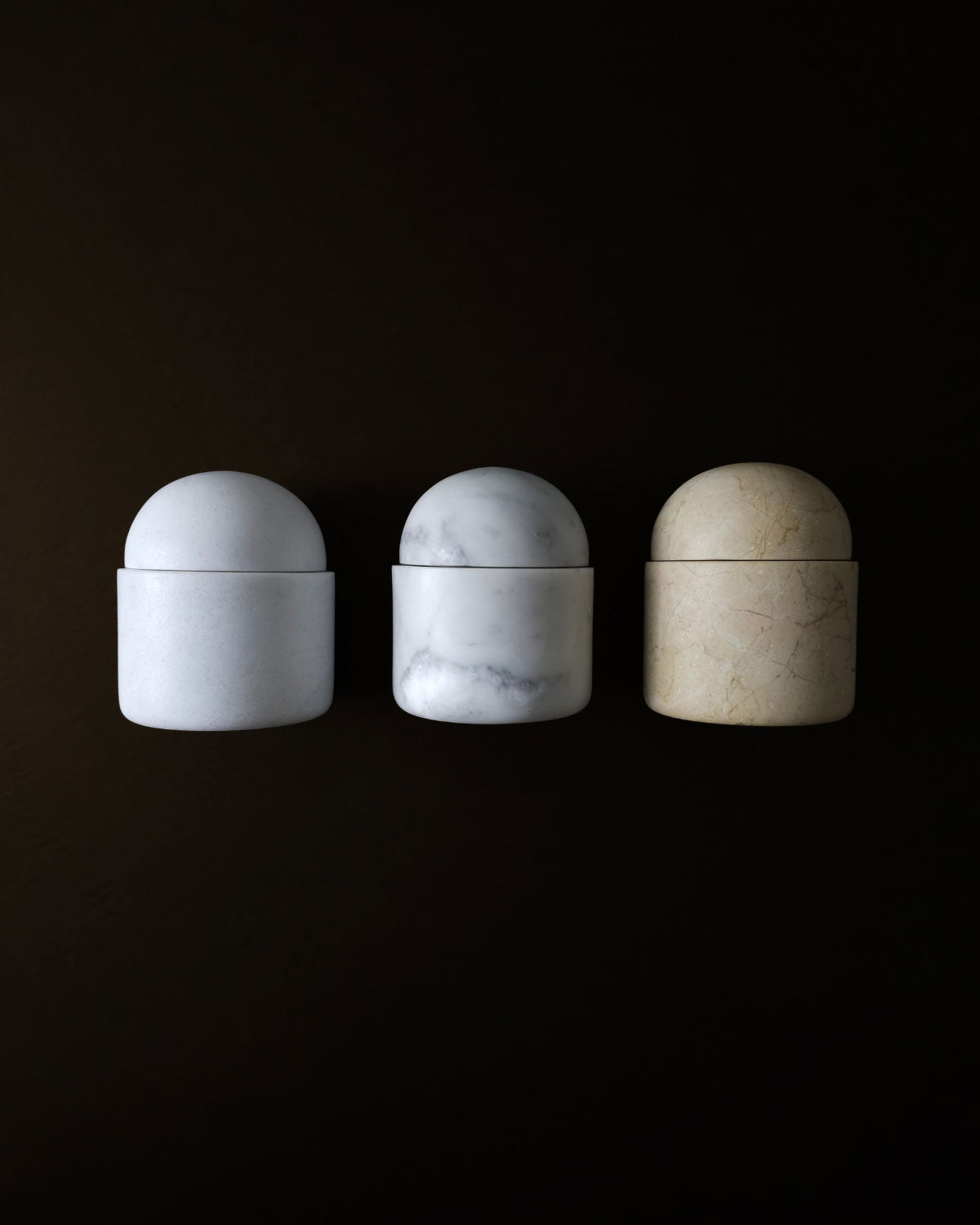 Marble Butter Bell Crock