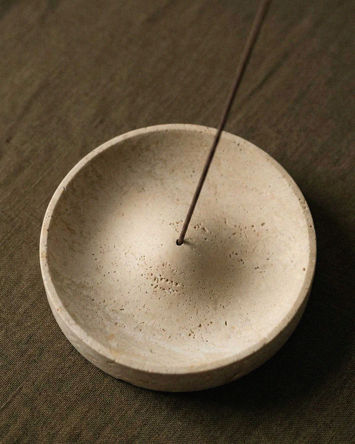 Marble incense burner