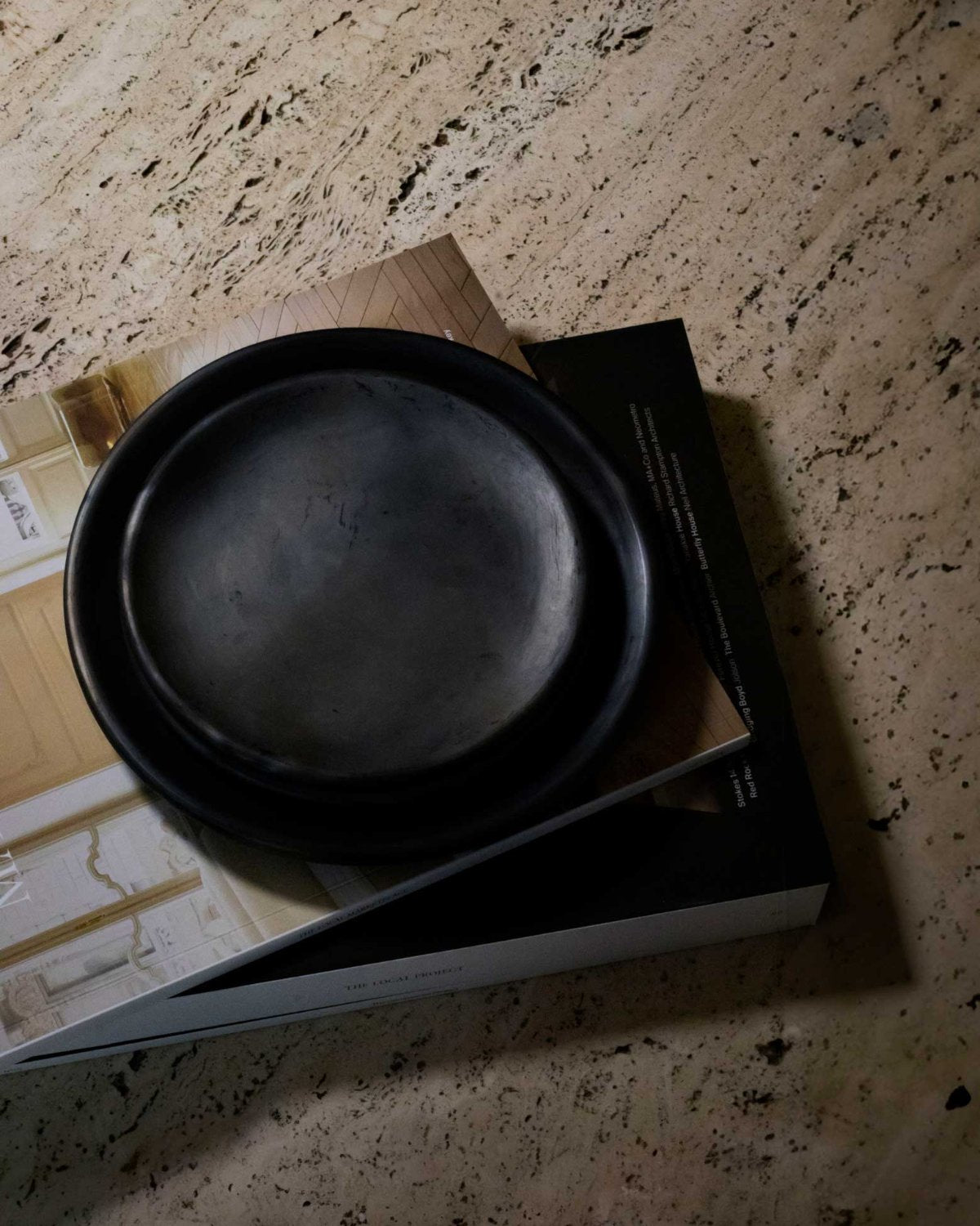 Oaxacan Black Clay Appetizer Plate